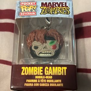 Keychain Funko Pocket Pop! - Marvel Zombies: ZOMBIE GAMBIT 889698502757.